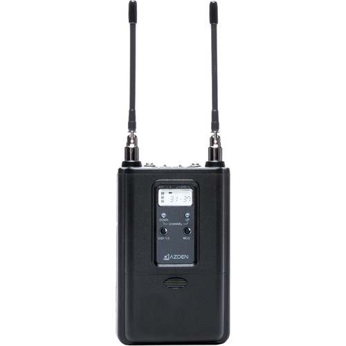 Azden 330UPR Camera-Mount Dual-Channel Receiver (566.125 to 589.875 MHz)