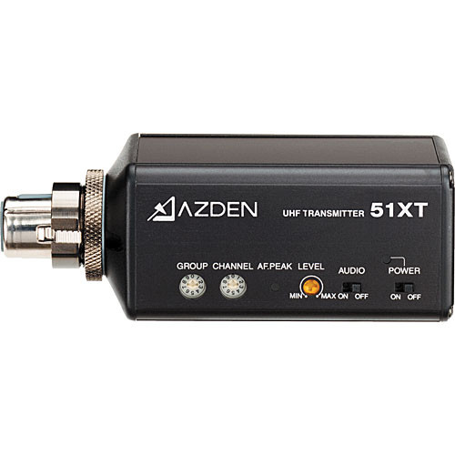 Azden 51XT - UHF Plug-In Transmitter