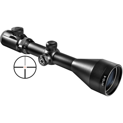 Barska 3-12x56 Euro-30 Pro Riflescope (Black Matte)