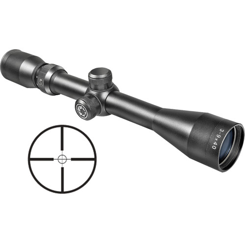 Barska 3-9x40 Huntmaster Riflescope (Black Matte)