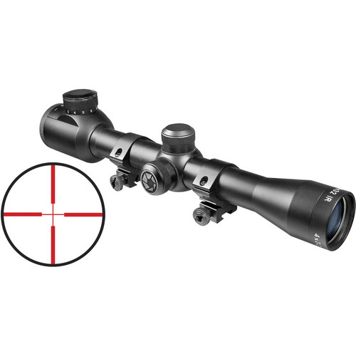 Barska 4x32 Plinker-22 Riflescope (Black Matte)