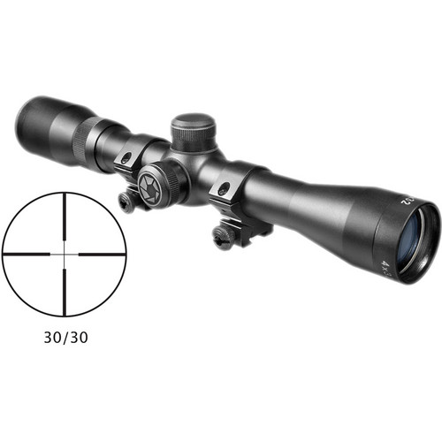 Barska 4x32 Plinker-22 Riflescope (Black Matte, Clamshell Packaging)