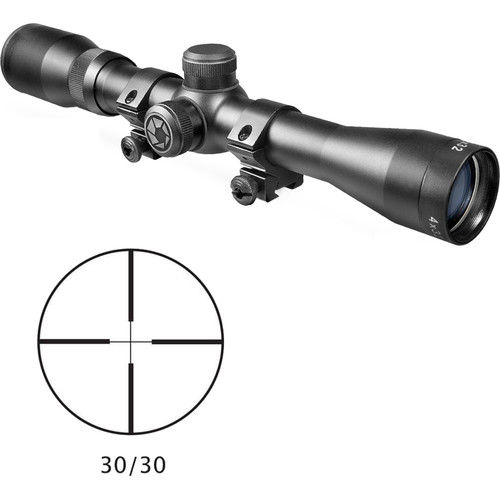 Barska 4x32 Plinker-22 Riflescope (30/30 Reticle, Black Matte)