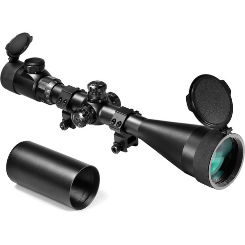 Barska 6-24x60 IR SWAT Sniper Scope (Mil-Dot Illuminated Reticle, Matte Black)