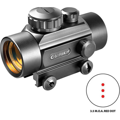 Barska 1x30mm Red Dot Reflex Sight (3-Dot Crossbow Reticle)