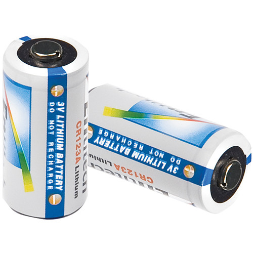Barska CR123A 3V Lithium Batteries (2-Pack) AF11574 B&H Photo