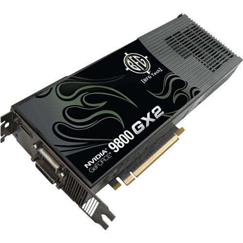 BFG Tech nVIDIA GeForce 9800 GX2 PCI Express 2.0 BFGE981024GX2E