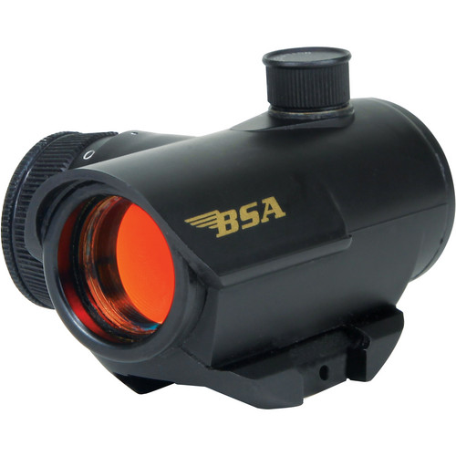 BSA Optics 20mm Illuminated Red Dot Multi-Purpose Sight (Clamshell)
