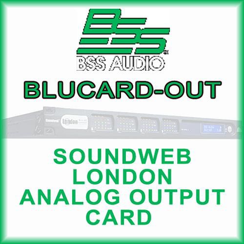 BSS Audio Soundweb London Analog Output Card
