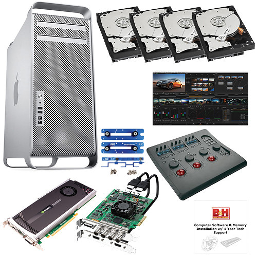 B&H Photo Mac Pro Workstation Blackmagic Design DaVinci Resolve/Mac Pro Turnkey System