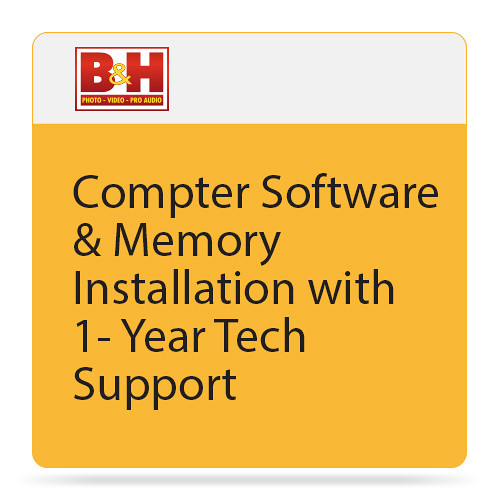 B&H Photo Video Computer Software & Memory Installation with 1-Year Tech Support