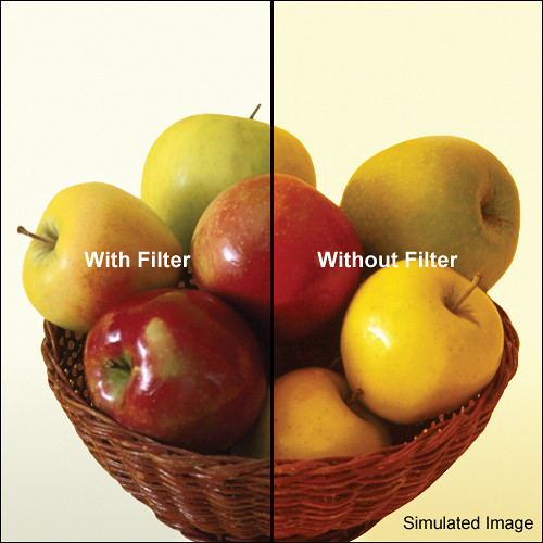 B+W 105mm KB 12 (80B) Cooling Color Conversion    Glass Filter