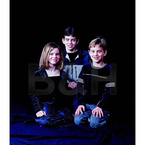 Backdrop Alley 58x120" Doe Suede Backdrop - Black