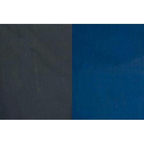 Backdrop Alley Reversible Muslin Backdrop (10 x 24', Medium Blue/Graphite)