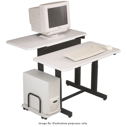 Balt Split Level Training Table, Model 83681  - 36 x 35.5-31.5 x 36"  (Gray)