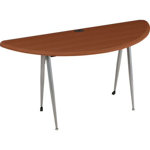 Balt iFlex Large Desk (Half Round, Cherry)