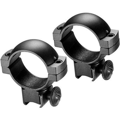 Barska Dovetail Mounting Rings for 30mm Maintubes (Standard Height, Matte Black)