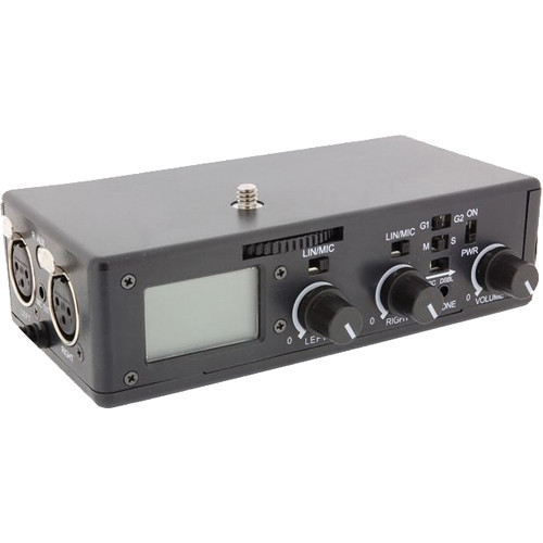 Beachtek DXA-5DA DSLR Cameras Passive Dual XLR Mic Adapter