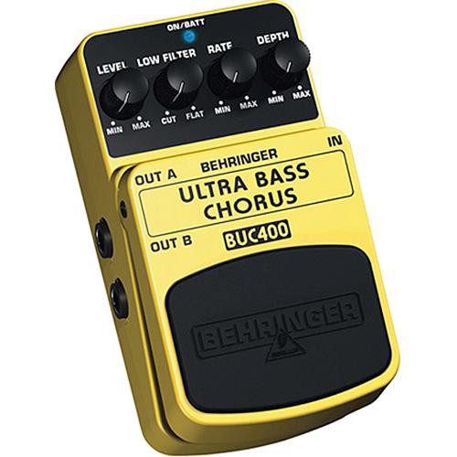 Behringer BUC400 Ultimate Bass - Chorus Stompbox Effect Pedal