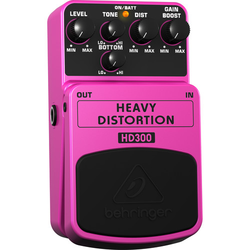 Behringer HD300 Heavy Metal Distortion Effects Pedal