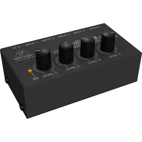 Behringer MX-400 MicroMix Four-Channel Line Mixer