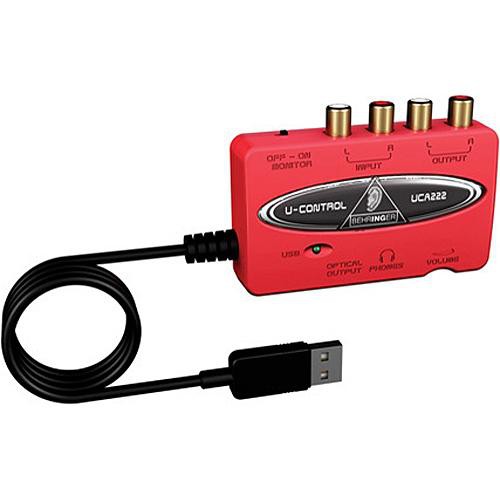 Behringer UCA222 Ultracompact 2x2 USB 1.1 Audio Interface