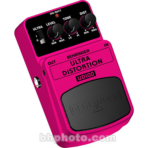 Behringer UD100 Ultra Distortion Pedal