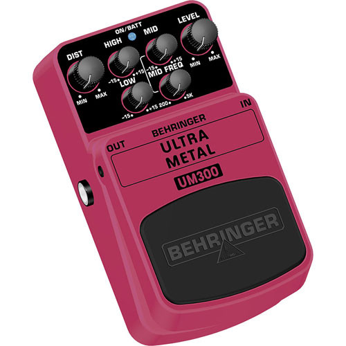 Behringer UM300 Ultra Metal Distortion Pedal