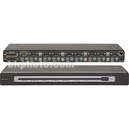 Belkin F1DN104F-3 - Advanced Secure Dual-Head DVI-I KVM Switch; 4-Port Plus, PP3.0