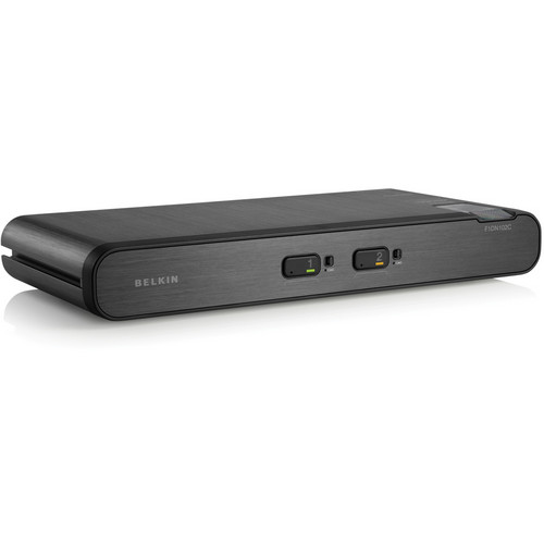 Belkin Advanced Secure 2-Port Plus DVI-I KVM Switch