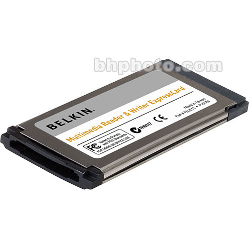 Belkin Multimedia Reader and Writer ExpressCard,  5-in-1 Card Reader