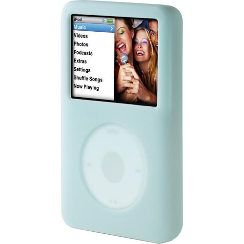 Belkin Silicone Sleeve - for iPod Classic 160GB F8Z232-BLU B&H