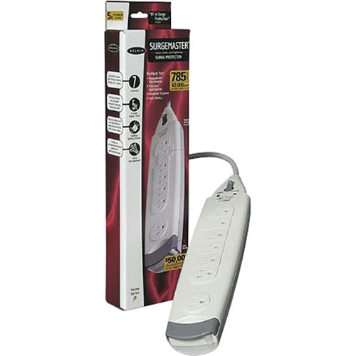 Belkin F9H700-05 7-Outlet SurgeMaster Surge Protector - 5' Cord
