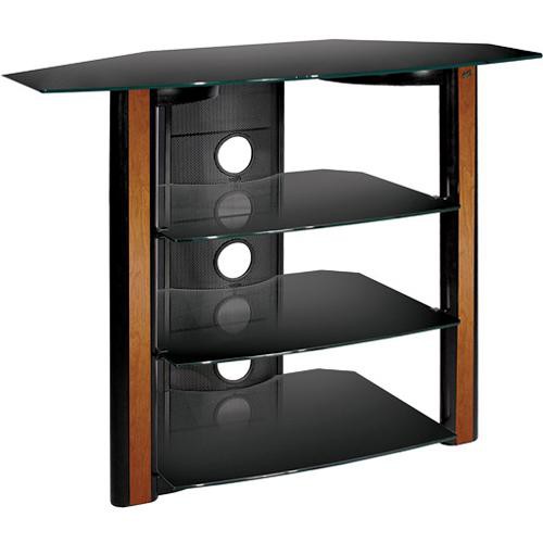 Bell'O AVSC-2122 Black Flat Panel A/V System with Real Wood Trim
