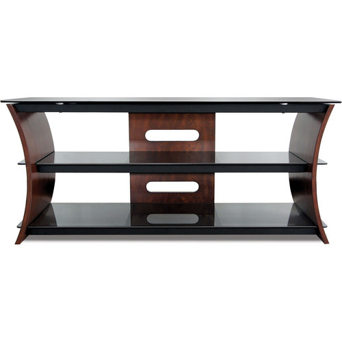 Bell'O CW356 Curved Wood TV Stand CW356 B&H Photo Video