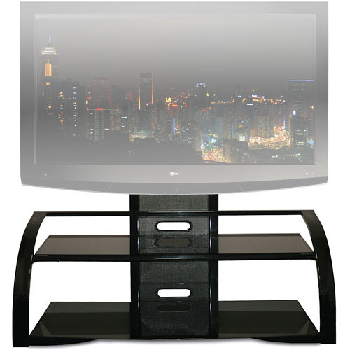 Bell'O Model FP-8501HG, High Gloss Black Flat Panel Mounting System (Black)