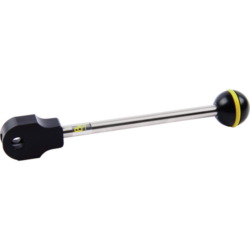 Beneath the Surface 1" Ball Arm with YS Mount (5", Silver/Black)