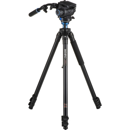 Benro A2573FS6 S6 Video Head and AL Flip Lock Legs Kit
