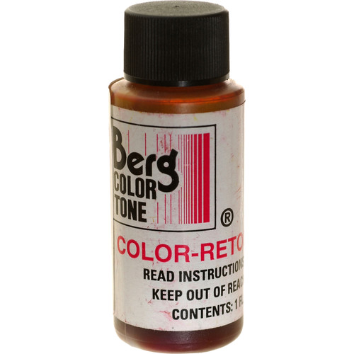 Berg Retouch Dye for Color Prints - Red