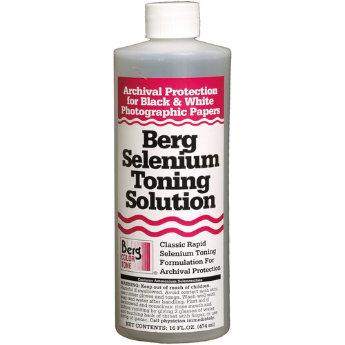 Berg Toner for Black & White Prints - Selenium