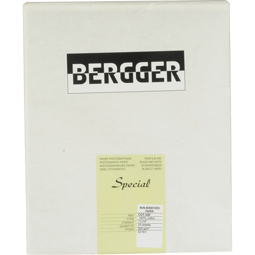 Bergger COT 320 Paper (11 x 14", 25 Sheets)