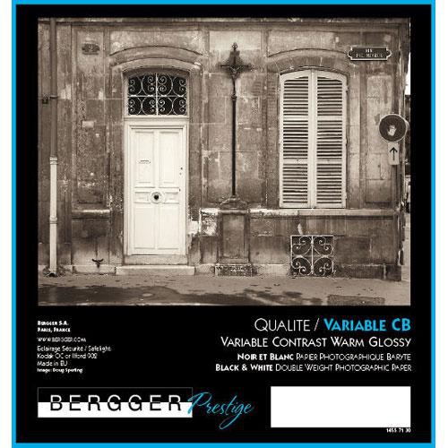 Bergger Prestige Variable CB Warmtone Baryta Paper (Glossy, 11 x 14", 25 Sheets)