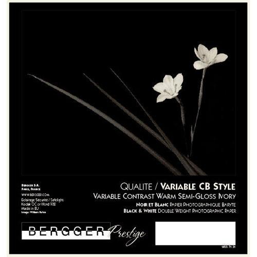 Bergger Prestige Variable CB Warmtone Baryta Paper (Semi-Gloss, 50" x 32.8' Roll)