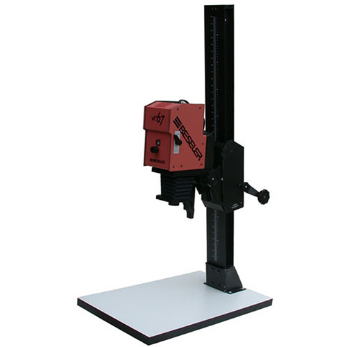 Beseler 67XL-VC-W Variable Contrast (Black and White) Enlarger with Base - Red