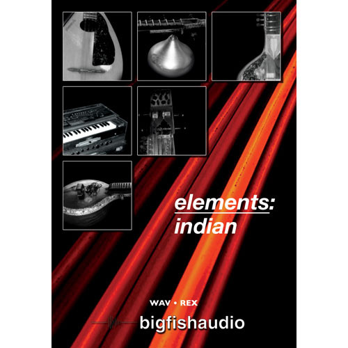 Big Fish Audio Sample CD: Elements - India (Rex and WAV)