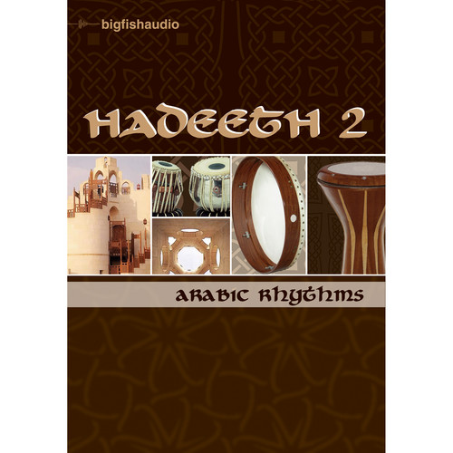Big Fish Audio Hadeeth 2 DVD (Apple Loops, REX, WAV, & RMX Formats)