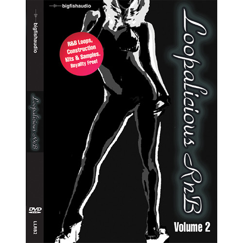 Big Fish Audio Loopalicious RnB Volume 2 DVD (Apple Loops, REX, WAV, & RMX Formats)