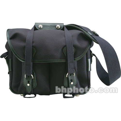 Billingham 306 Media System Bag (Black with Black Leather Trim)