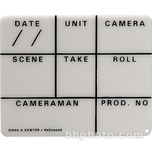 Birns & Sawyer Acrylic Insert Slate