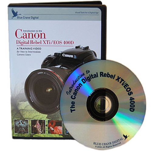 Blue Crane Digital DVD: Training Guide for the Canon Digital Rebel XTi Camera
